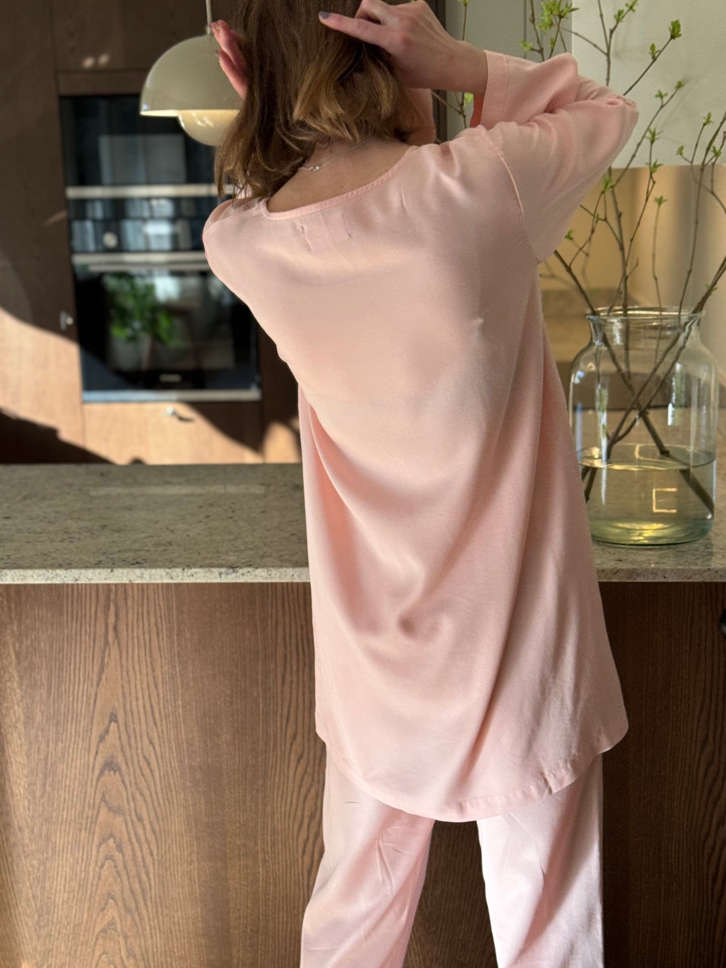 EMELIE MINI DRESS ENGLISH ROSE