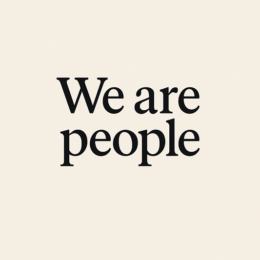 We are people: the heart of our brand values